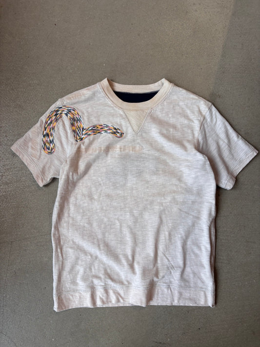 Evisu Embroided Reversible Tee Large