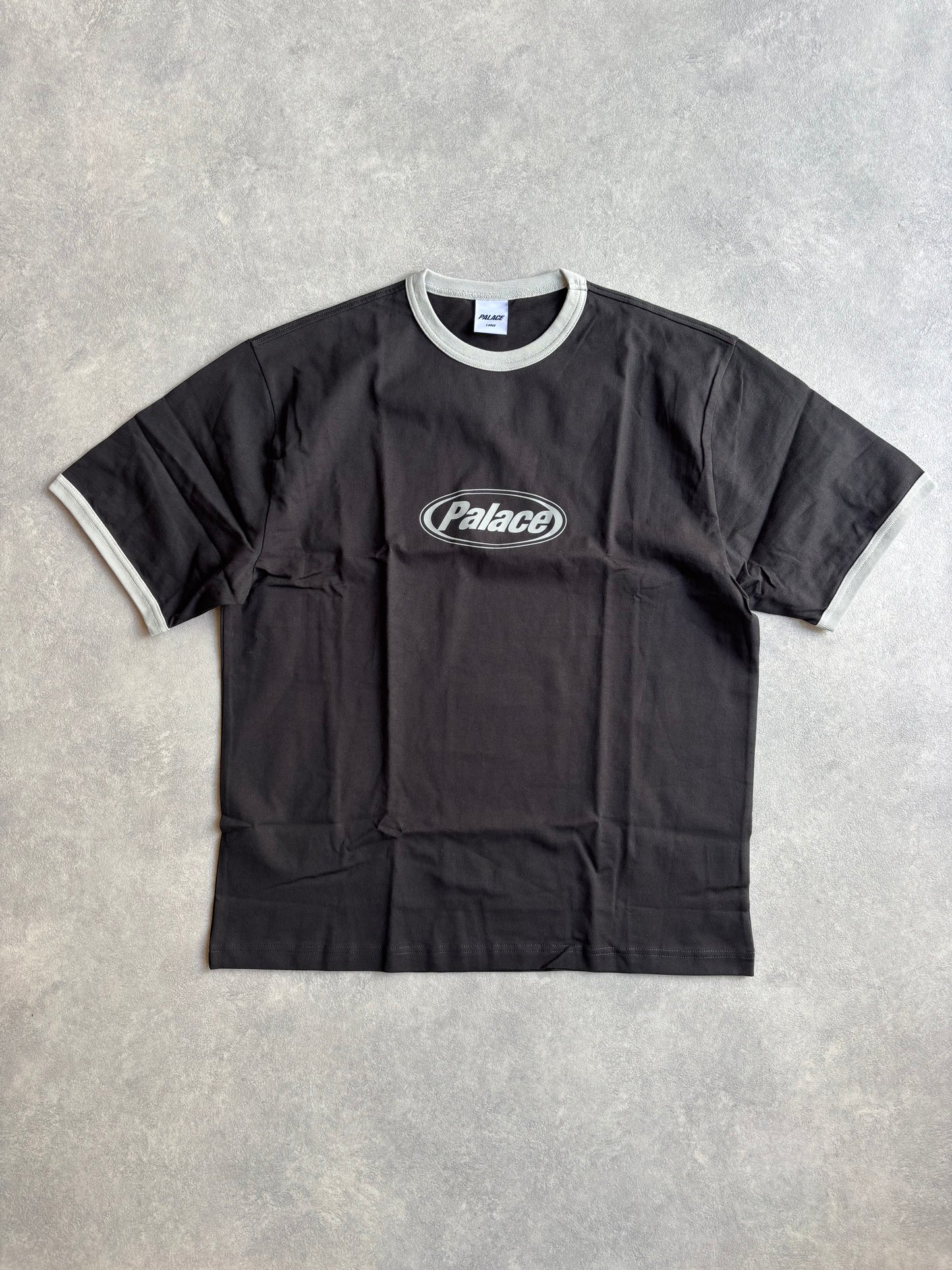 PALACE ELIPSE RINGER T-SHIRT BLACK