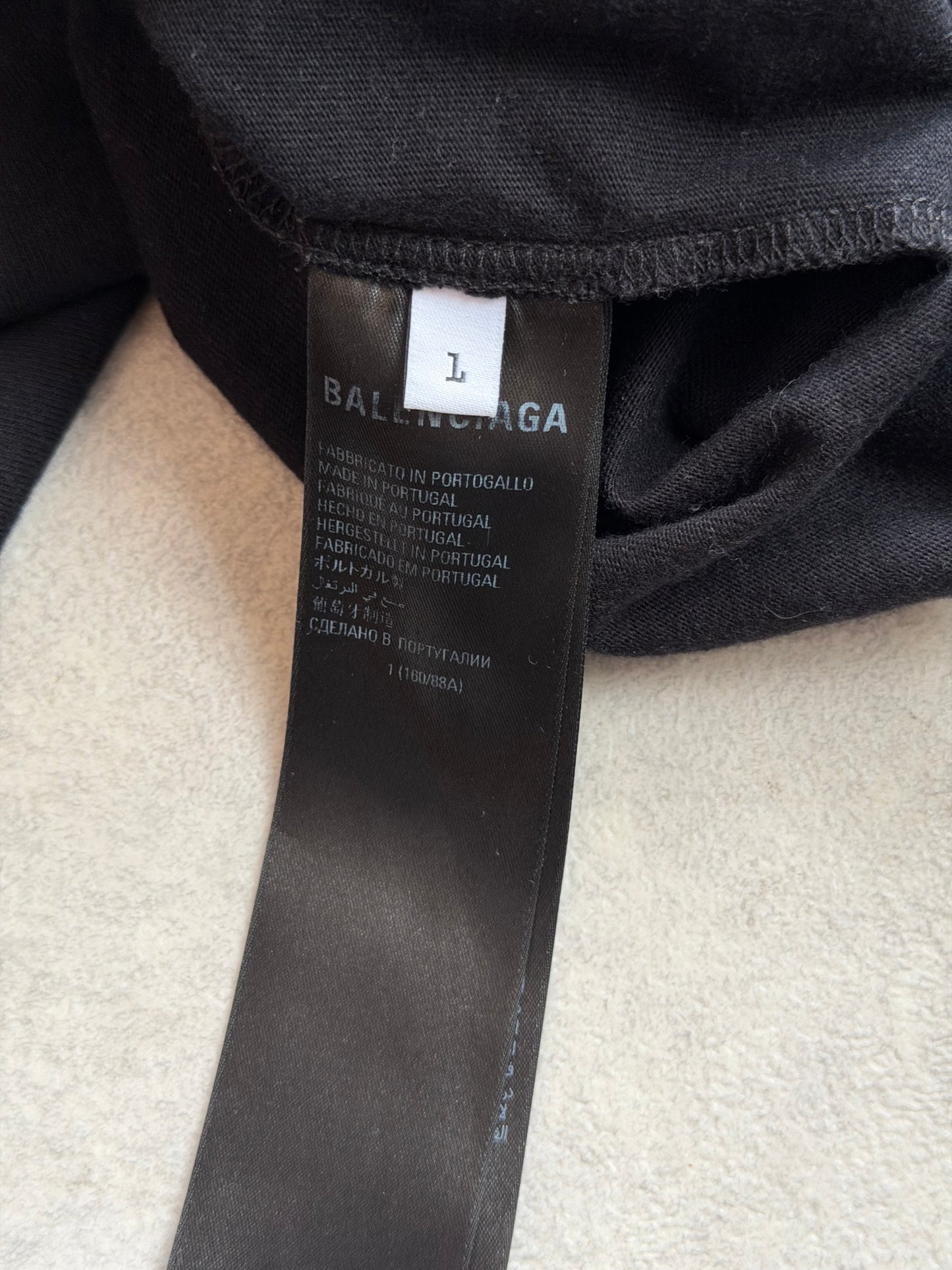 Balenciaga Adidas Originals Oversized Longsleeve Tee (1)