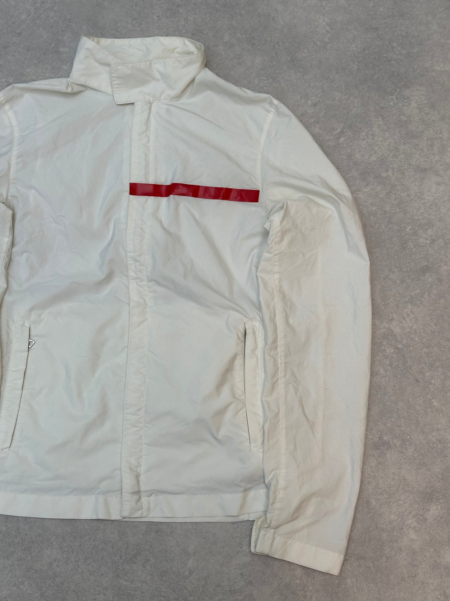 Prada Sport jacket white Size 40 (XS) 'Folds into Bag'