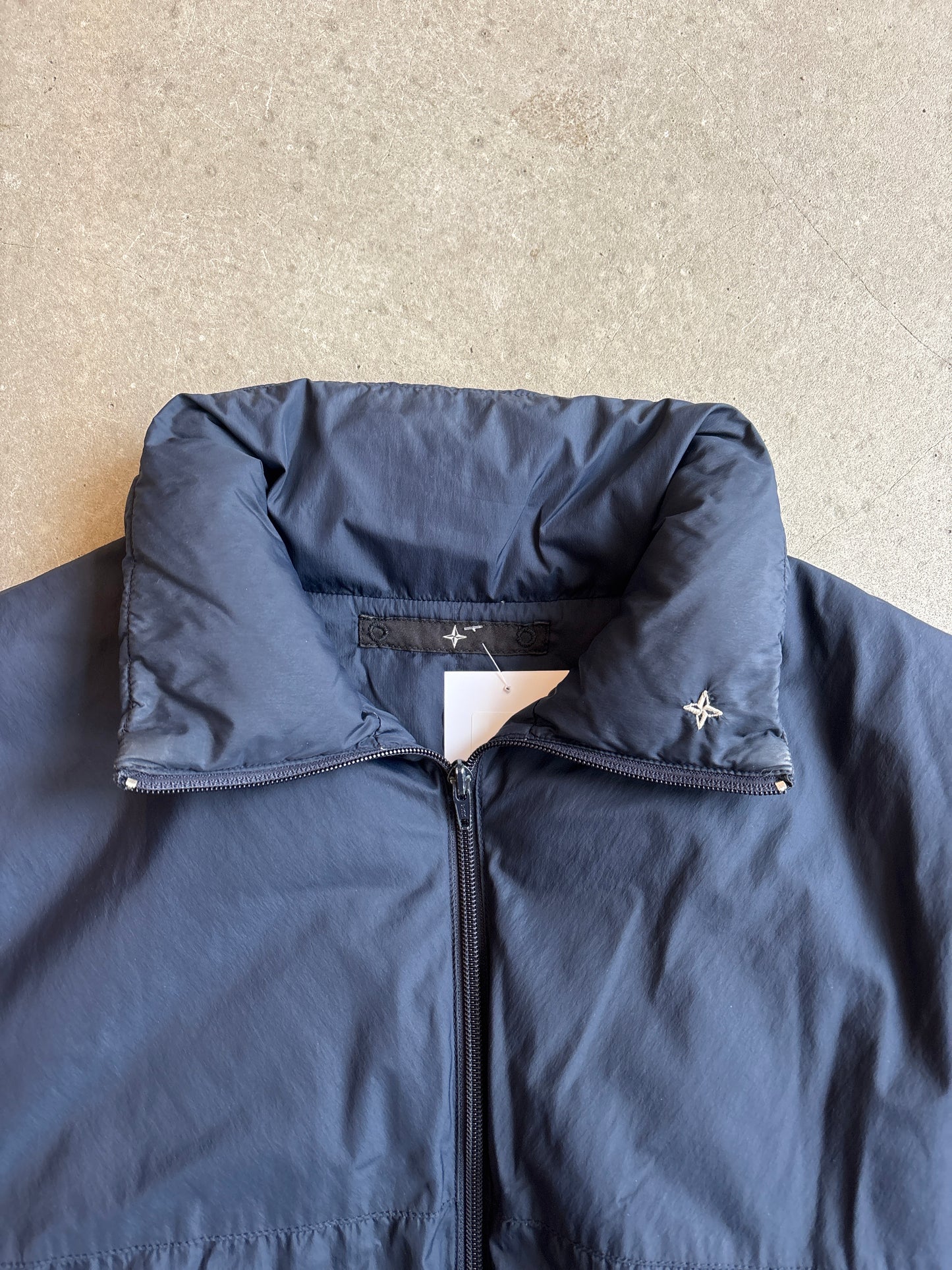 Stone Island Denims Goose Down Jacket Navy XXL