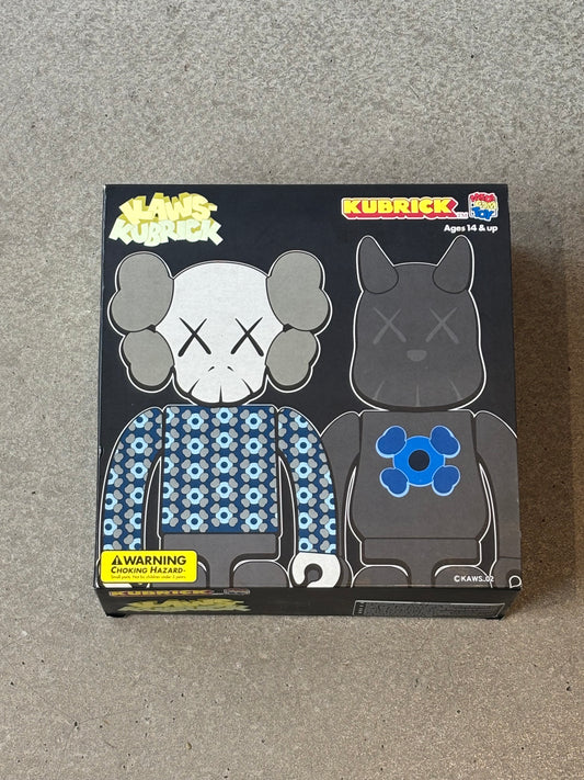 KAWS x Medicom Bus Stop Series Volume 2 Vinyl Toy Black/Blue