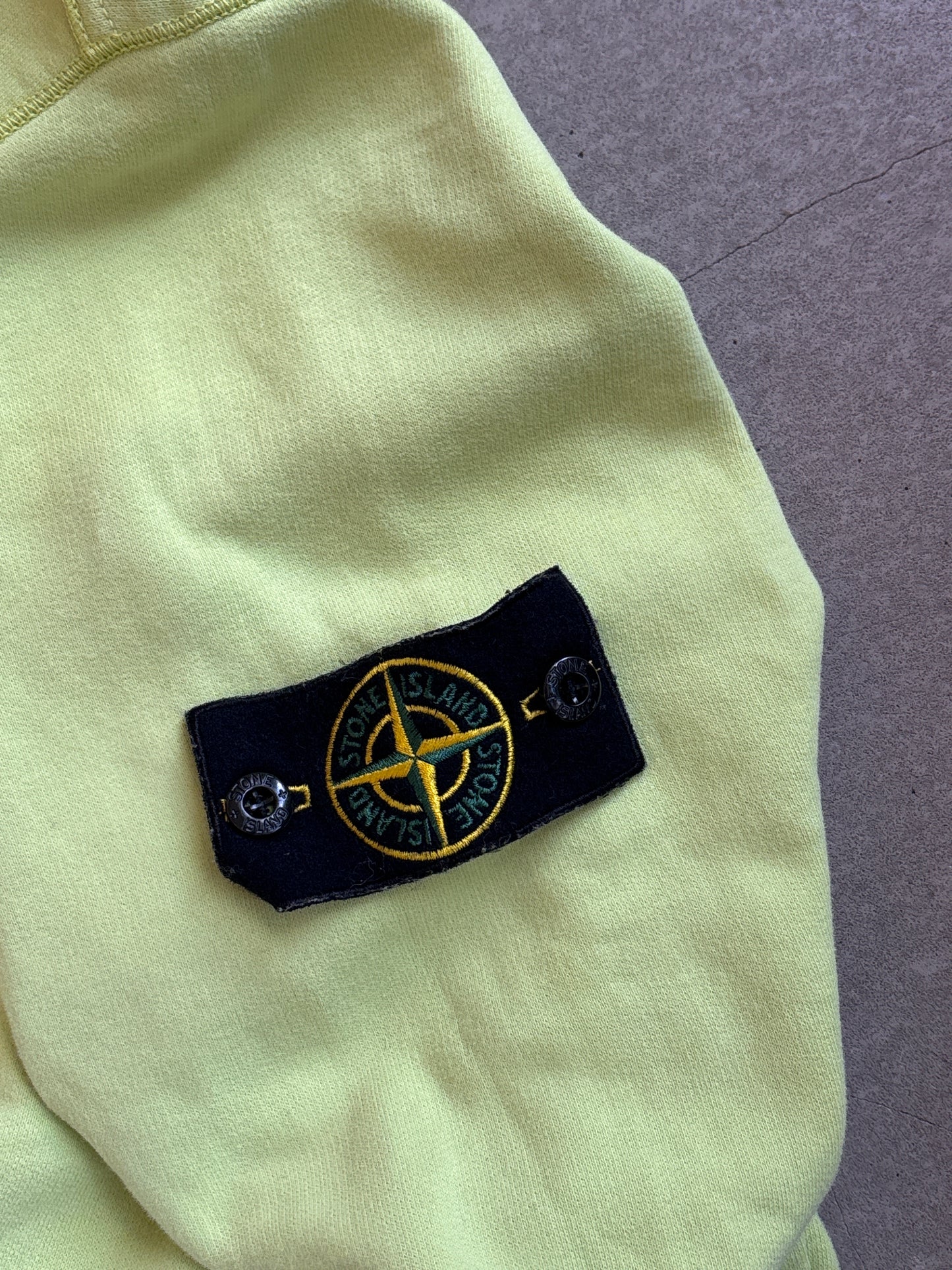 Stone Island Crewneck Sweater Neon Green L