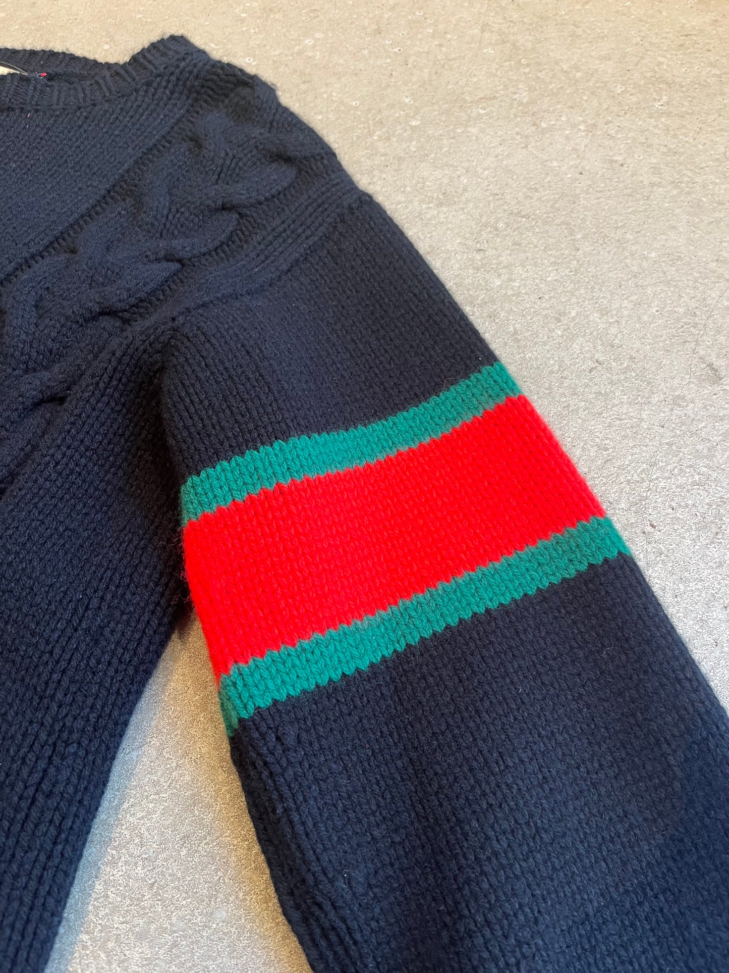 Gucci Knit Sweater Black L