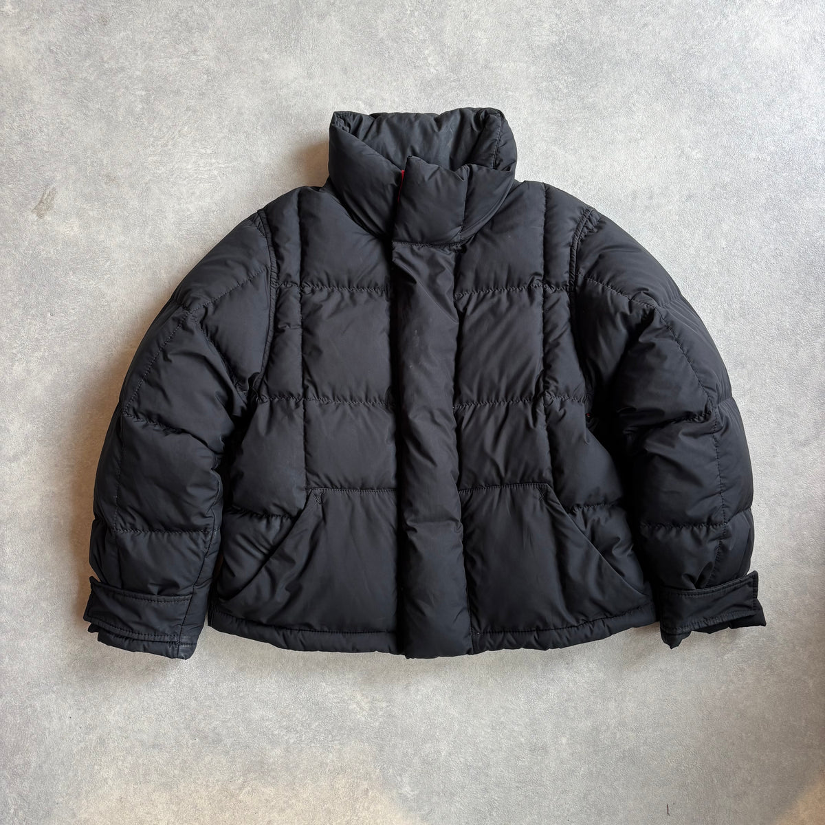Prada Sport Backpack Square  Puffer Jacket Black S