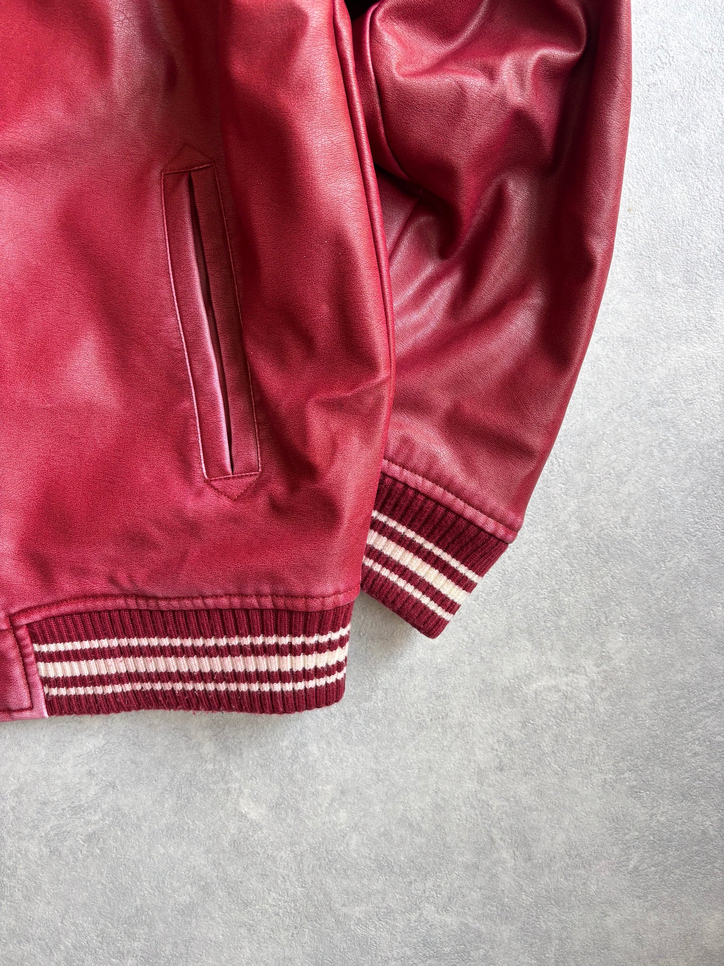 Ed Hardy x Unknown London X Chief Keef Jacket Red L