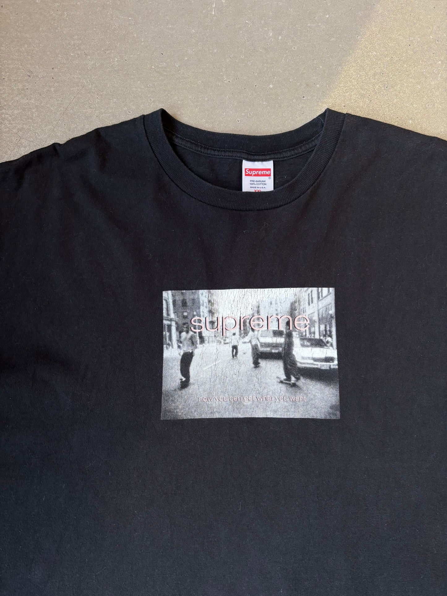 Supreme Tee Black XXL