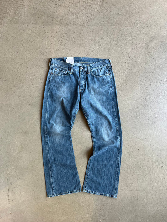 G-star Low Bootleg Jeans Blue Wash Size 33