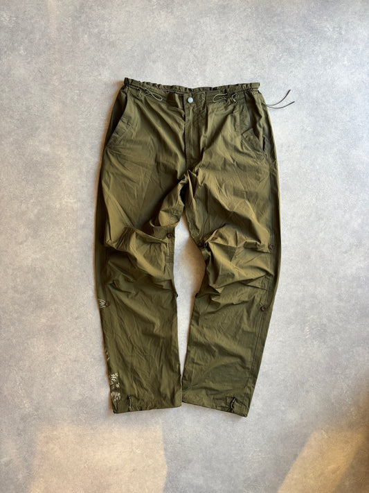 Maharishi Eagle Embroidery Pants Army Green L