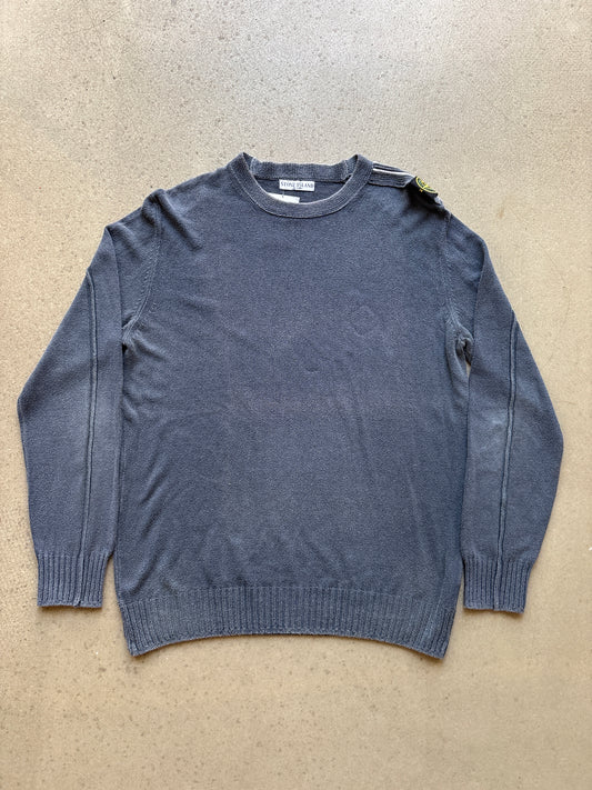 Stone Island Shoulder Badge Sweater Grey XXXL