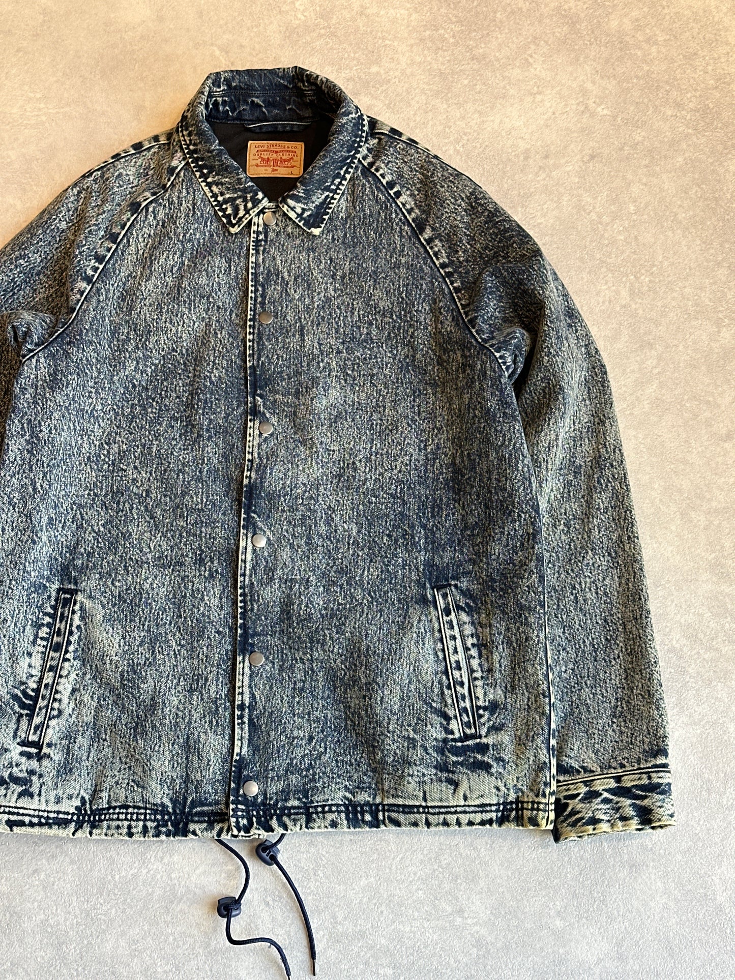 Patta x Levi's Acid Wash Denim Jacket Size L