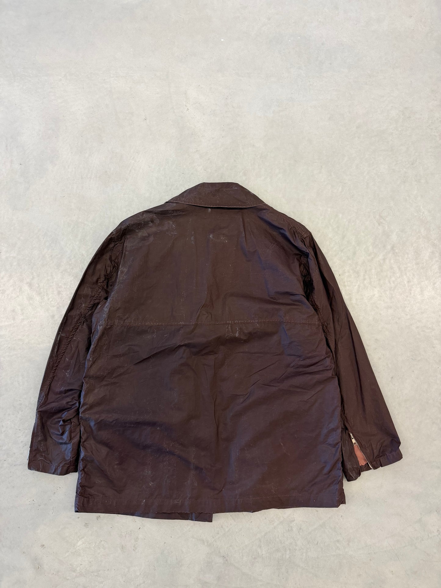Boneville Aubergine Wax Jas 52
