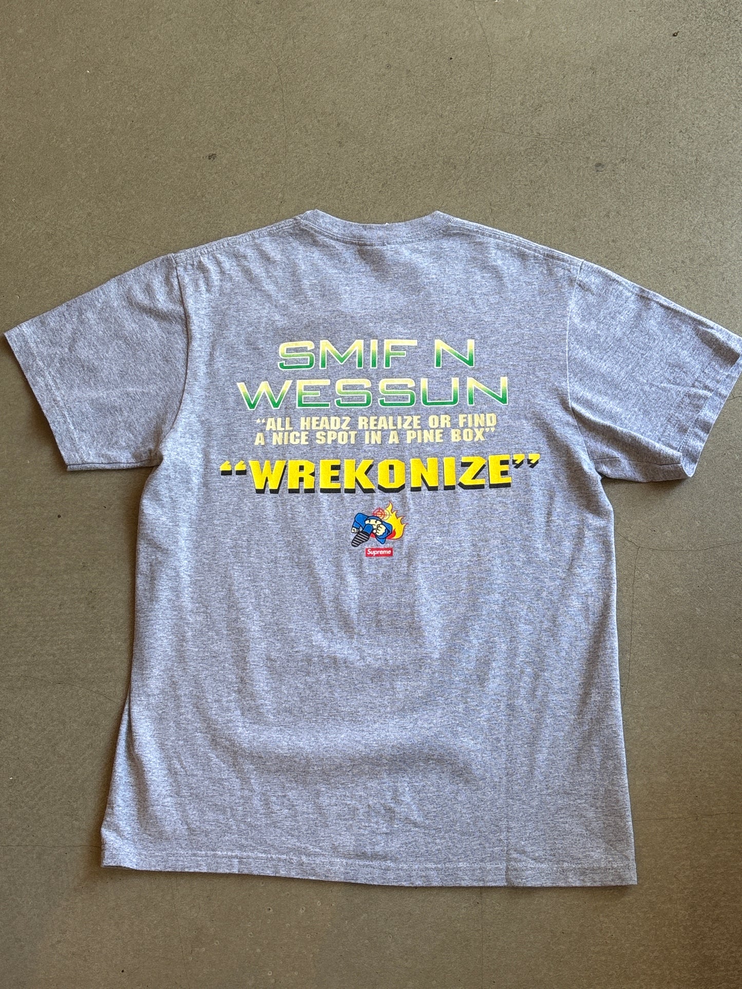 Supreme Da Shinin Tee Grey Small