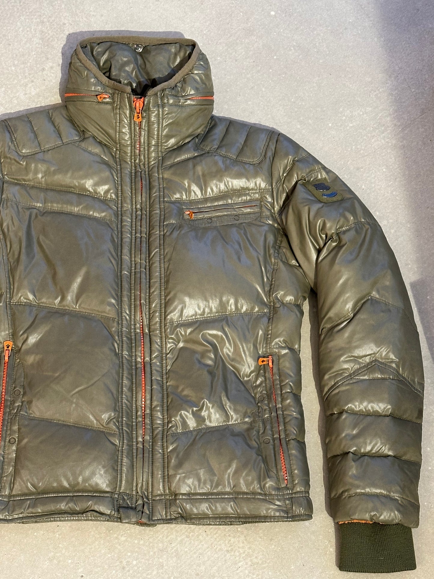 Diesel Down Jacket olive L