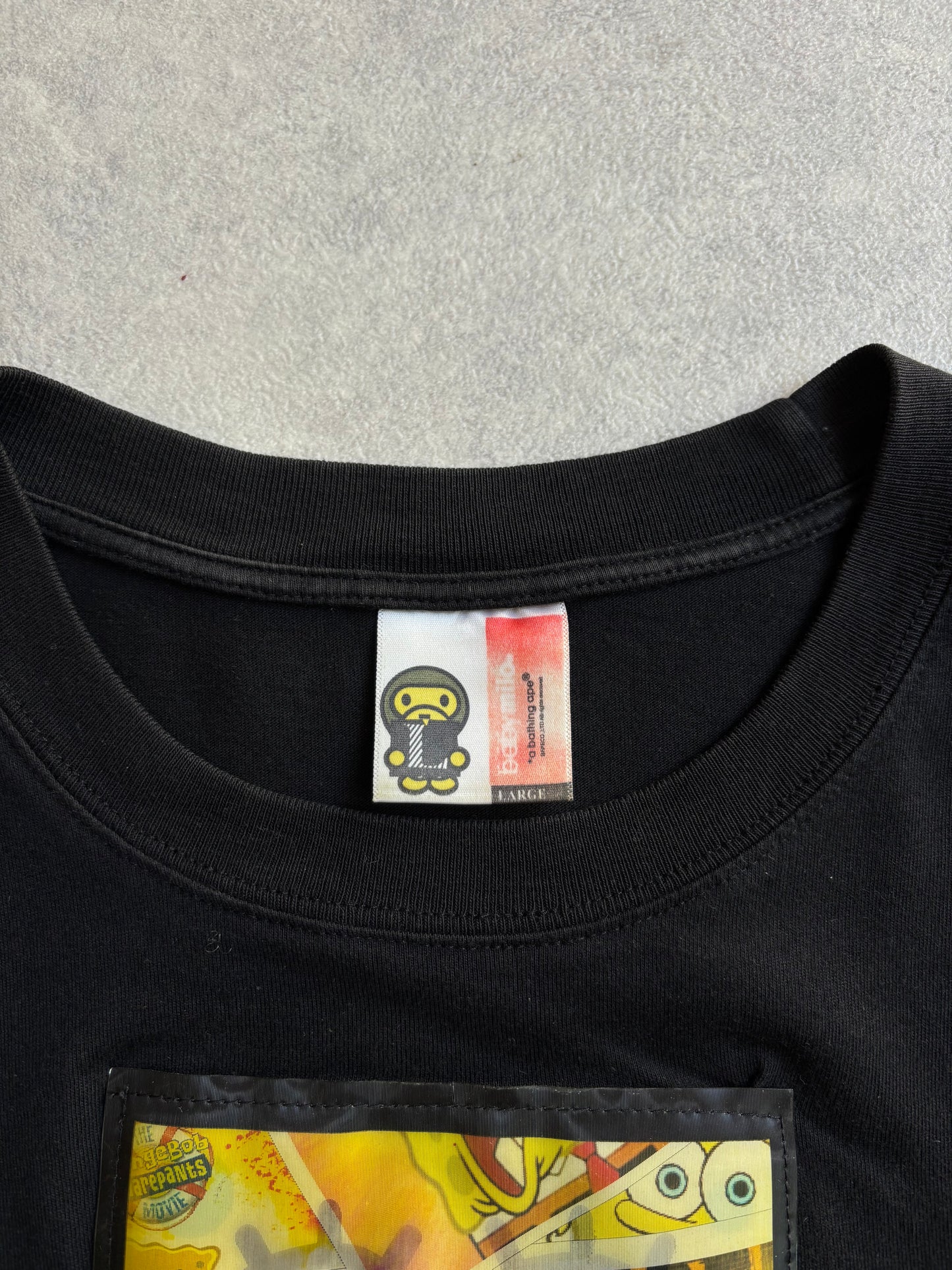 Baby Milo By a Bathing Ape / Spongebob Size L