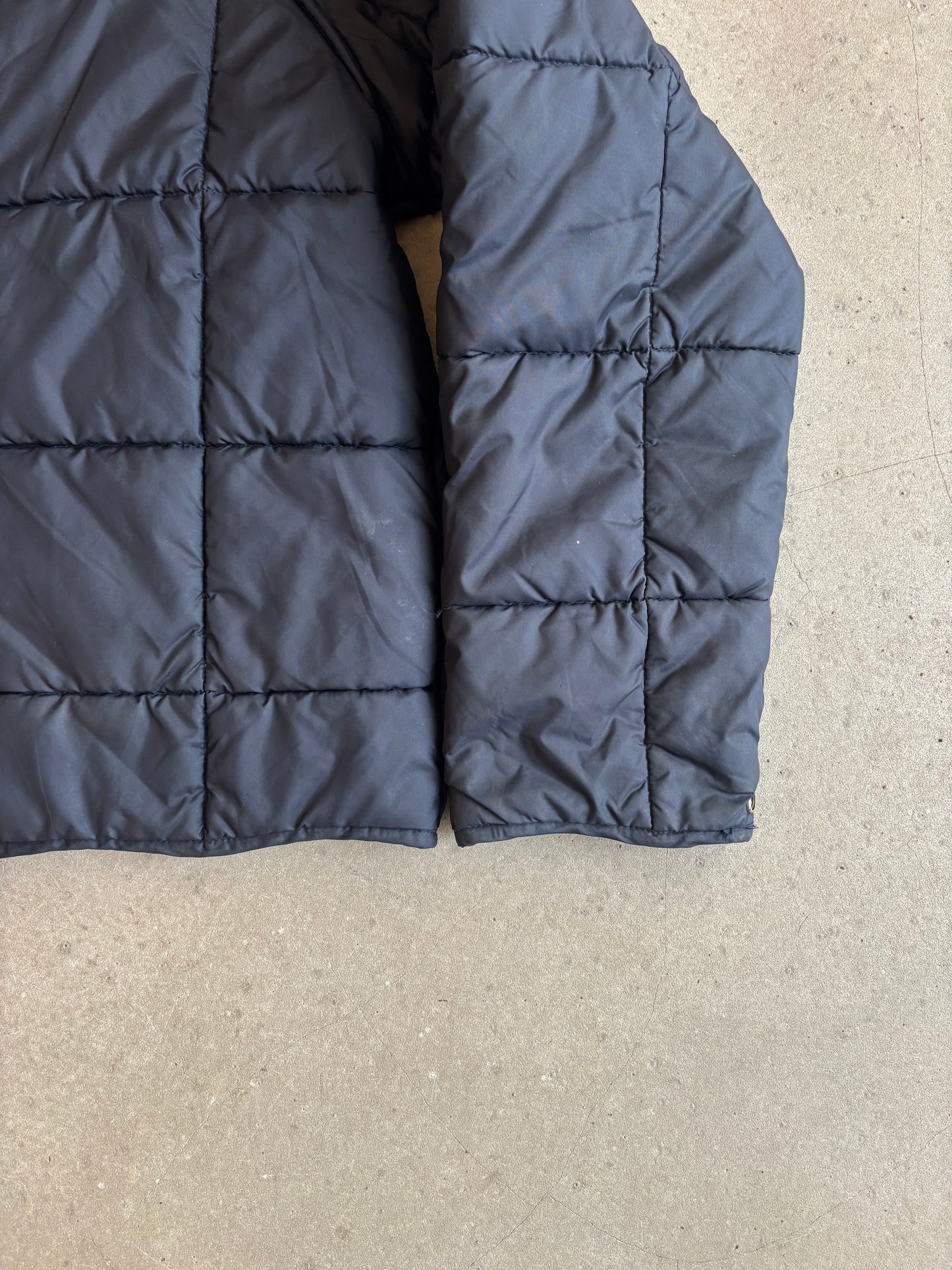 Stone Island Quilted Liner jacket Shearling Collar