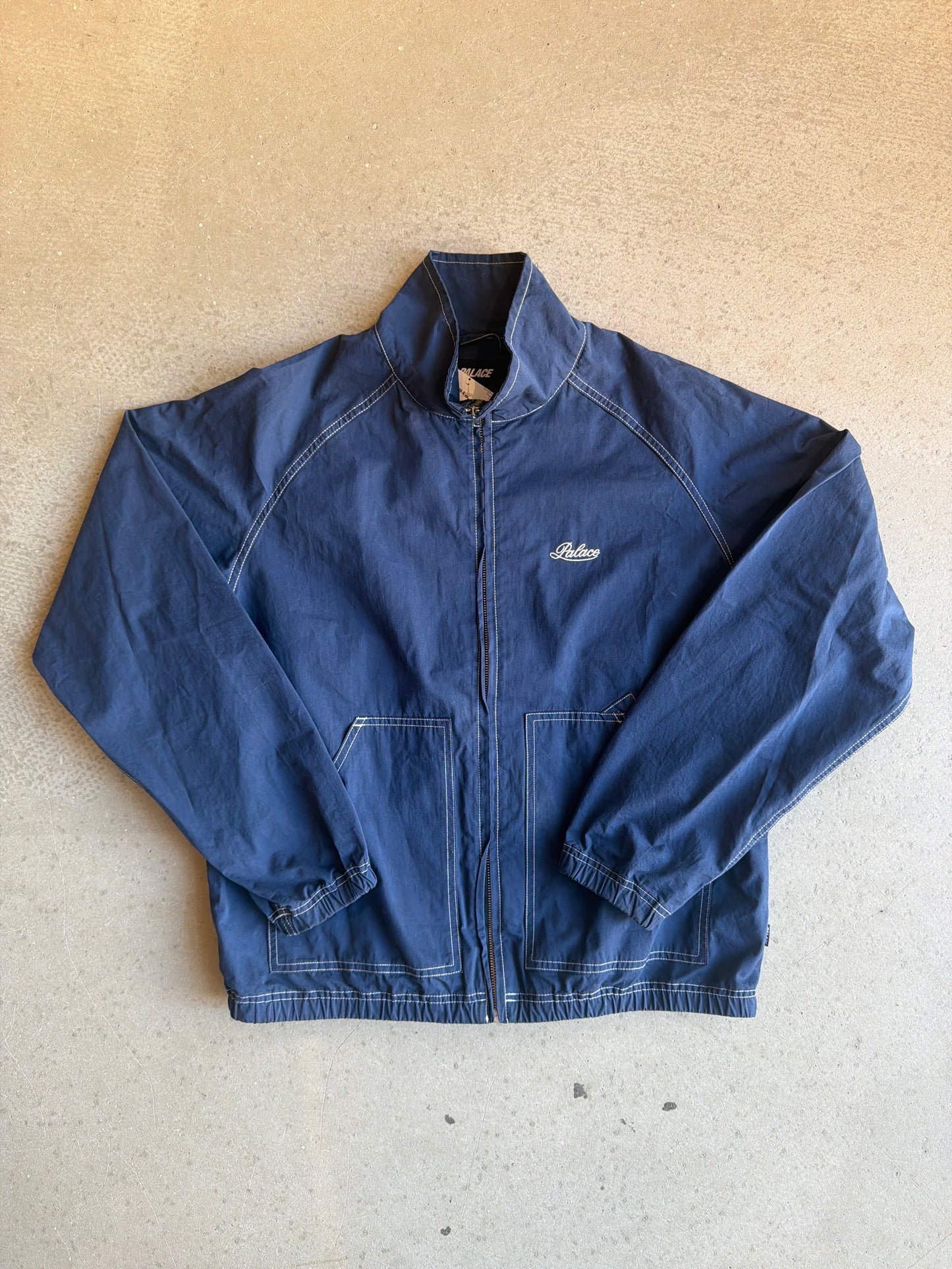 Palace Rinsed Jacket Navy S