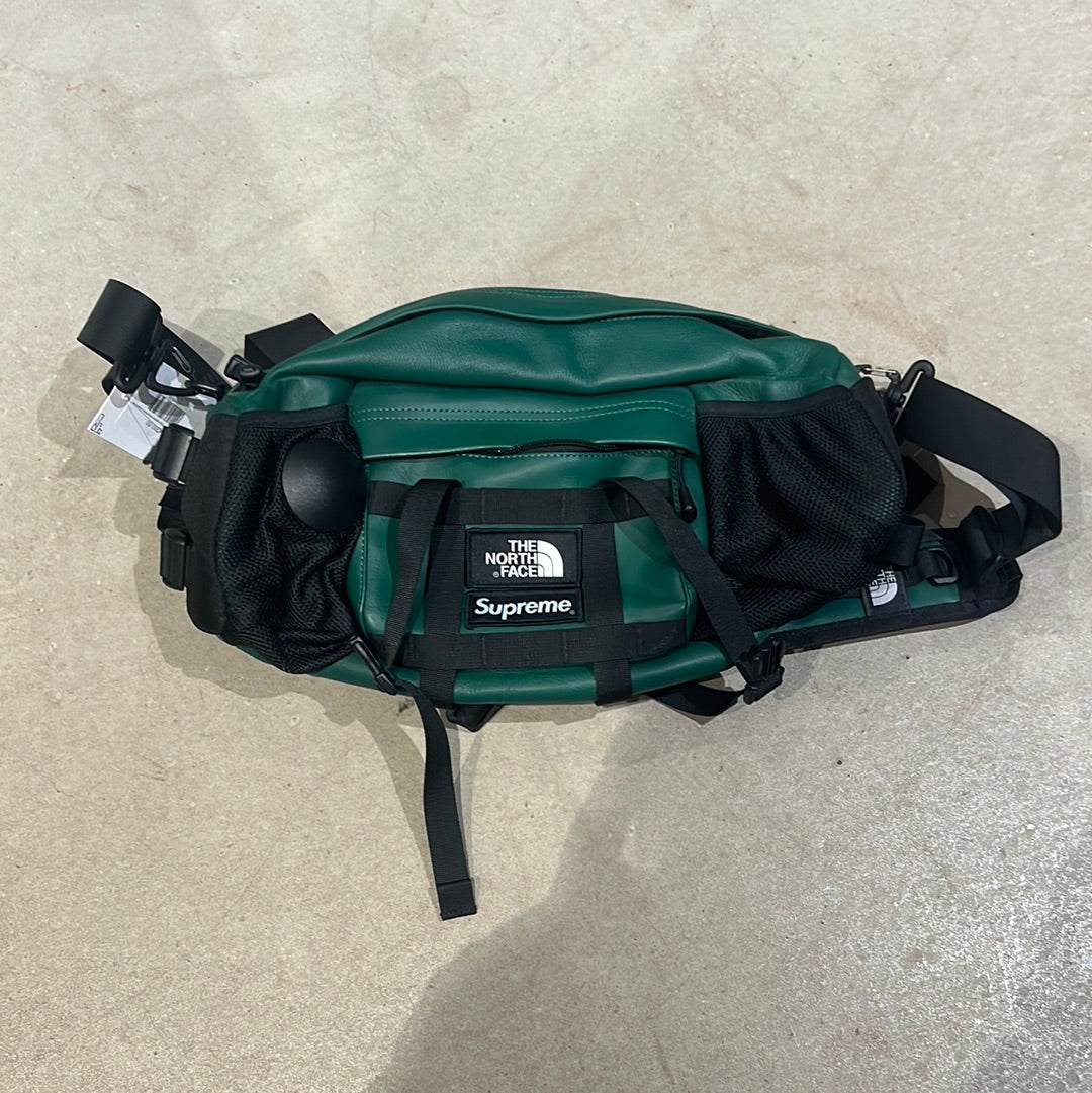 Supreme The North Face Leather Mountain Waist Bag