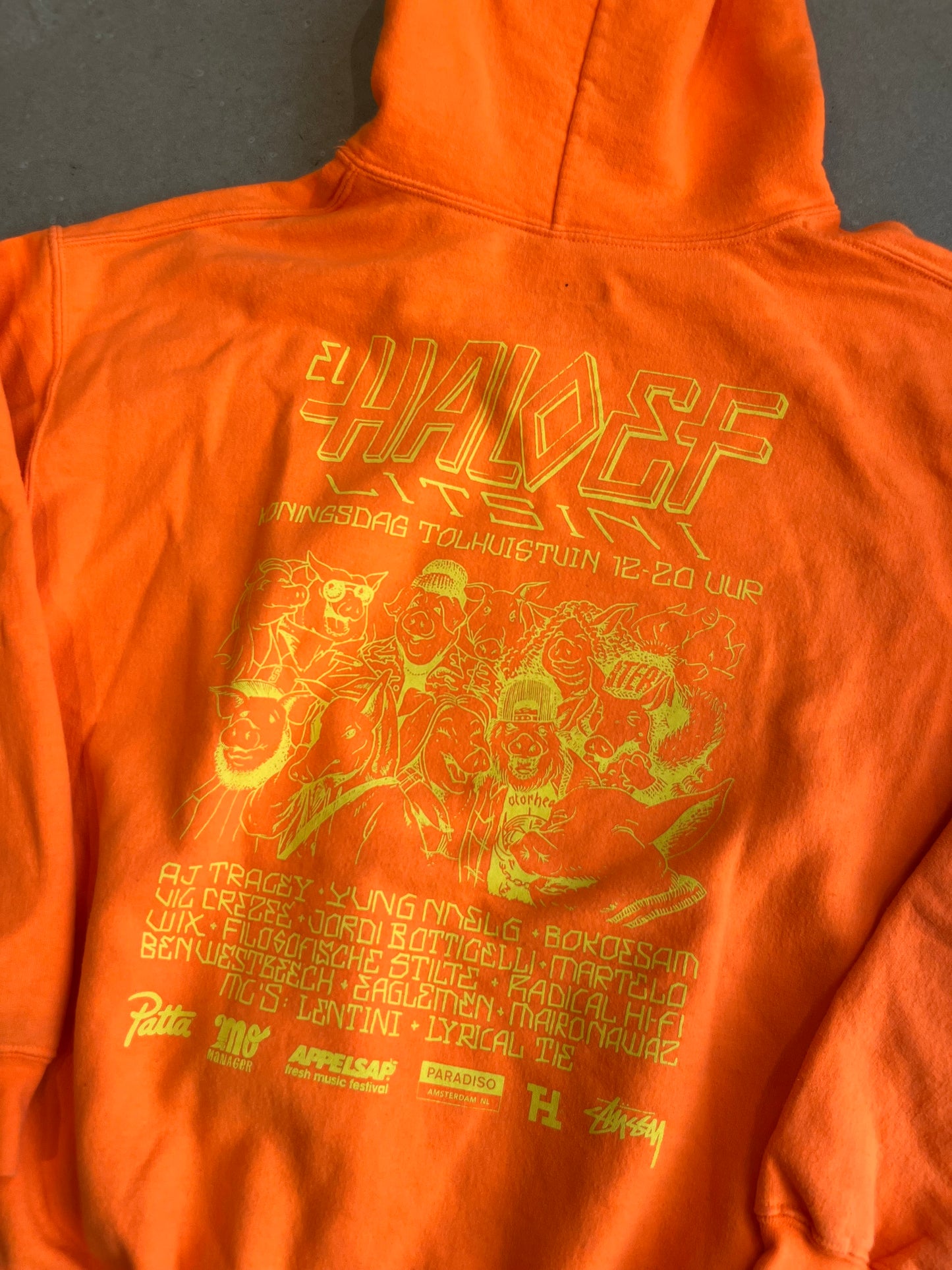 El Haloef Patta Hoodie Large