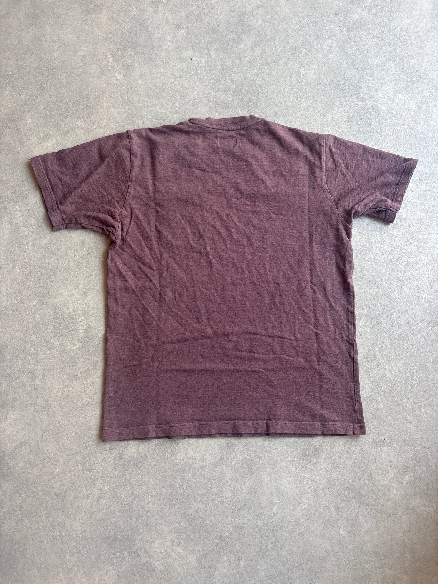 Supreme Pocket Heavy Tee Size XL Faded Burgundy