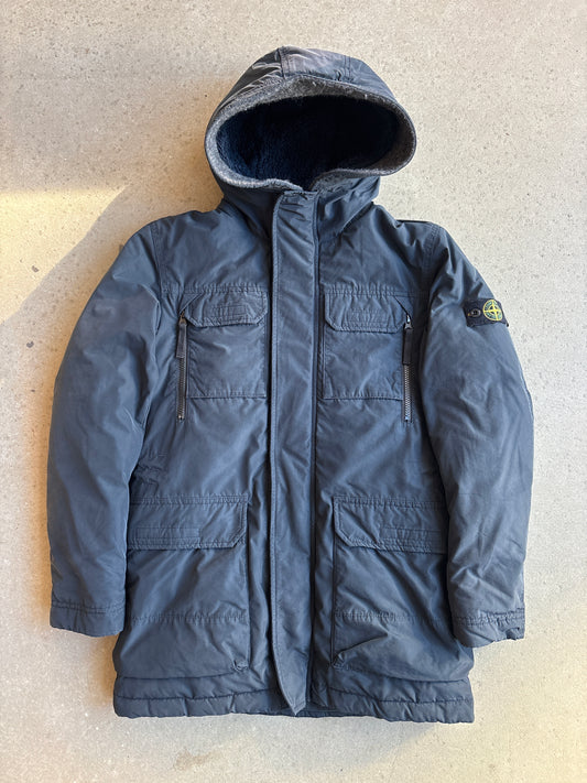 Stone Island Junior Down Jacket Navy 12