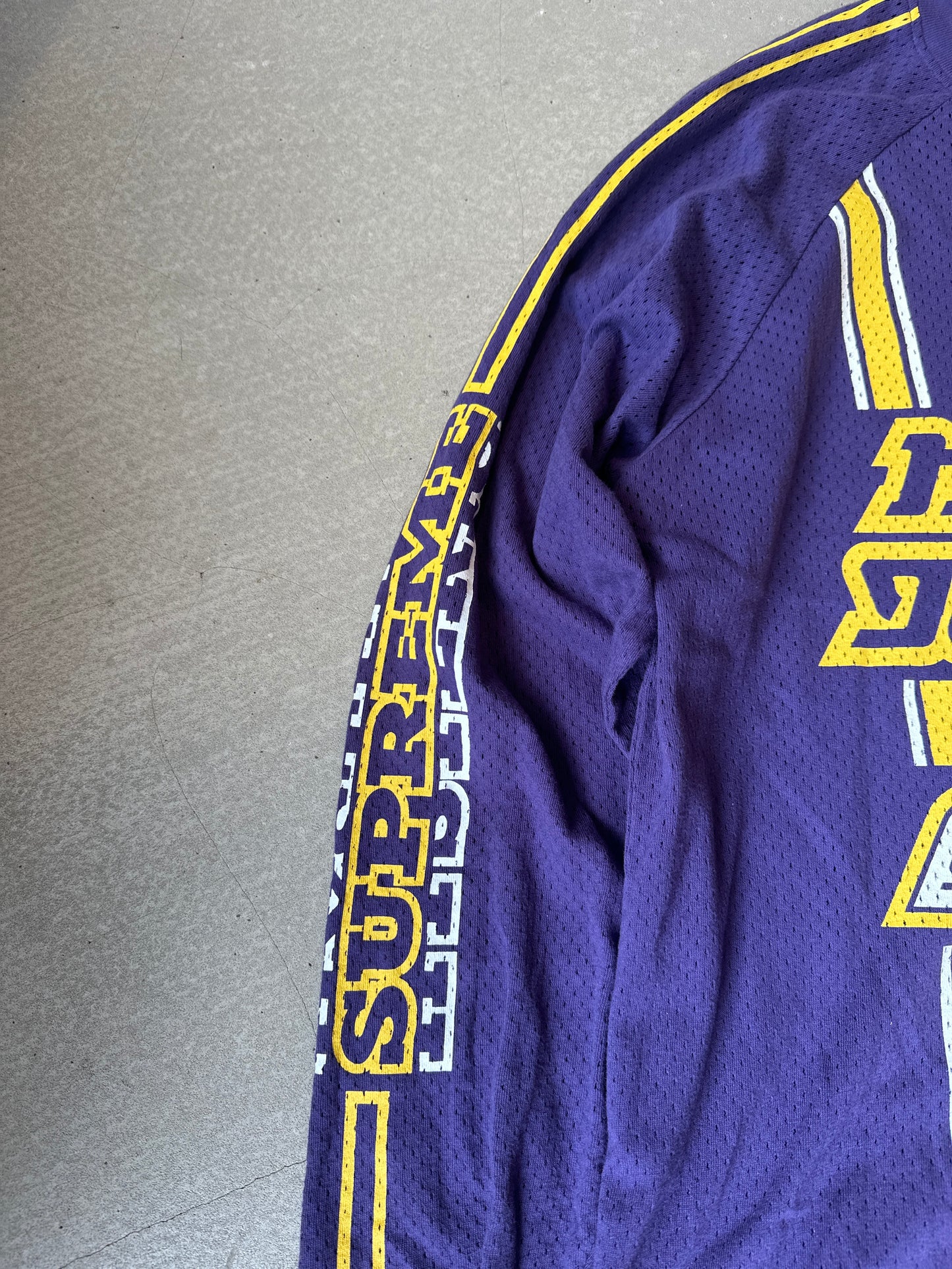 Supreme x Hysteric Glamour Mesh Long Sleeve Purple Medium