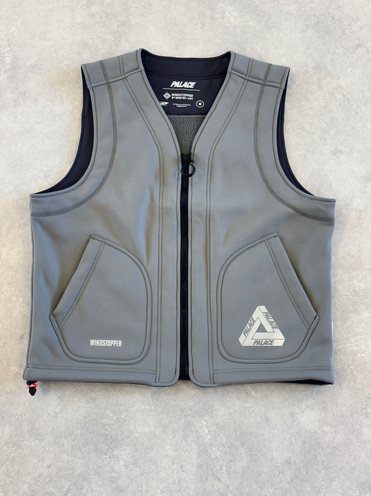 Palace GORE-TEX Windstopper Vest Steel Grey M