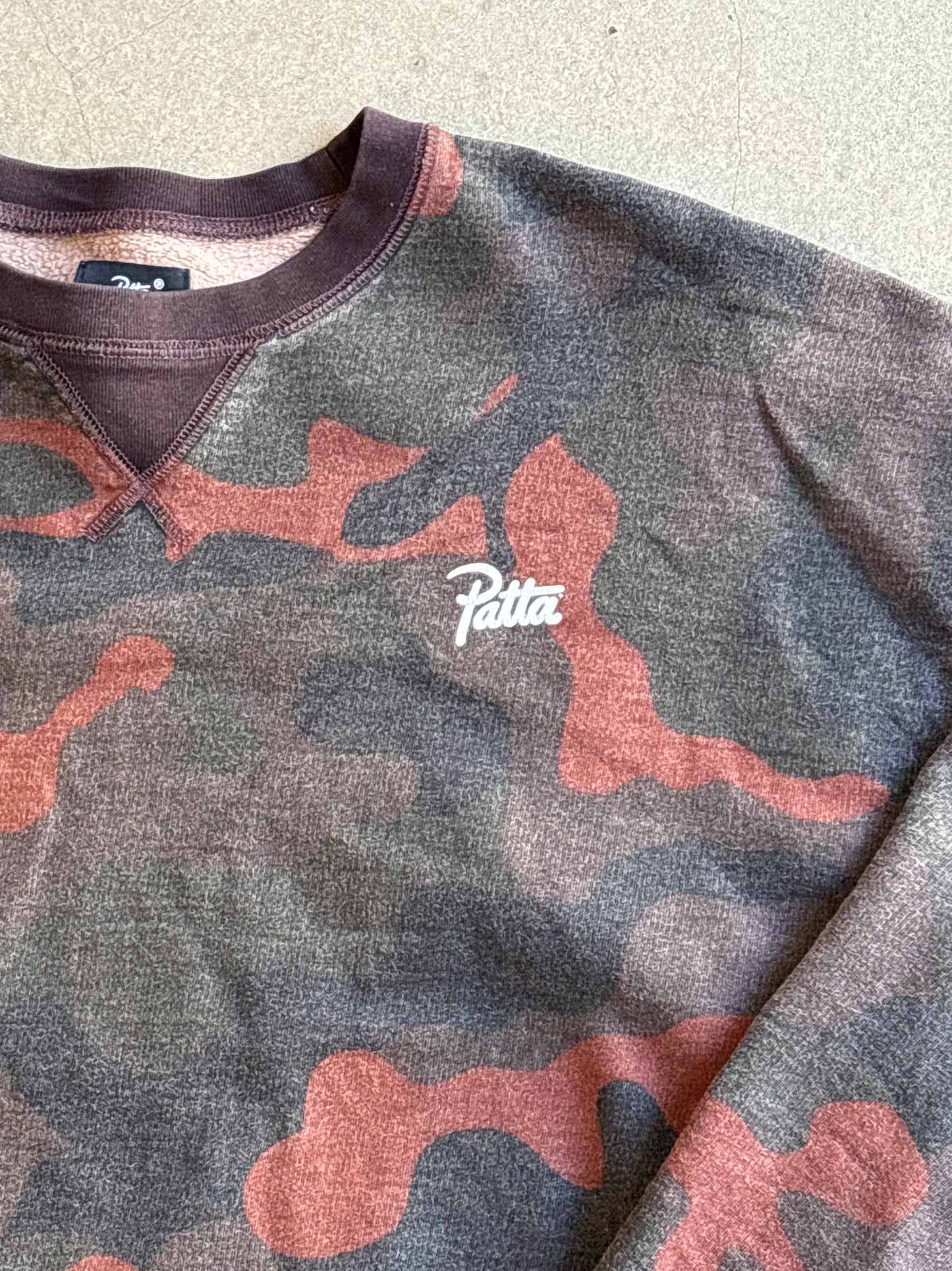 Patta Camo Sweater XL