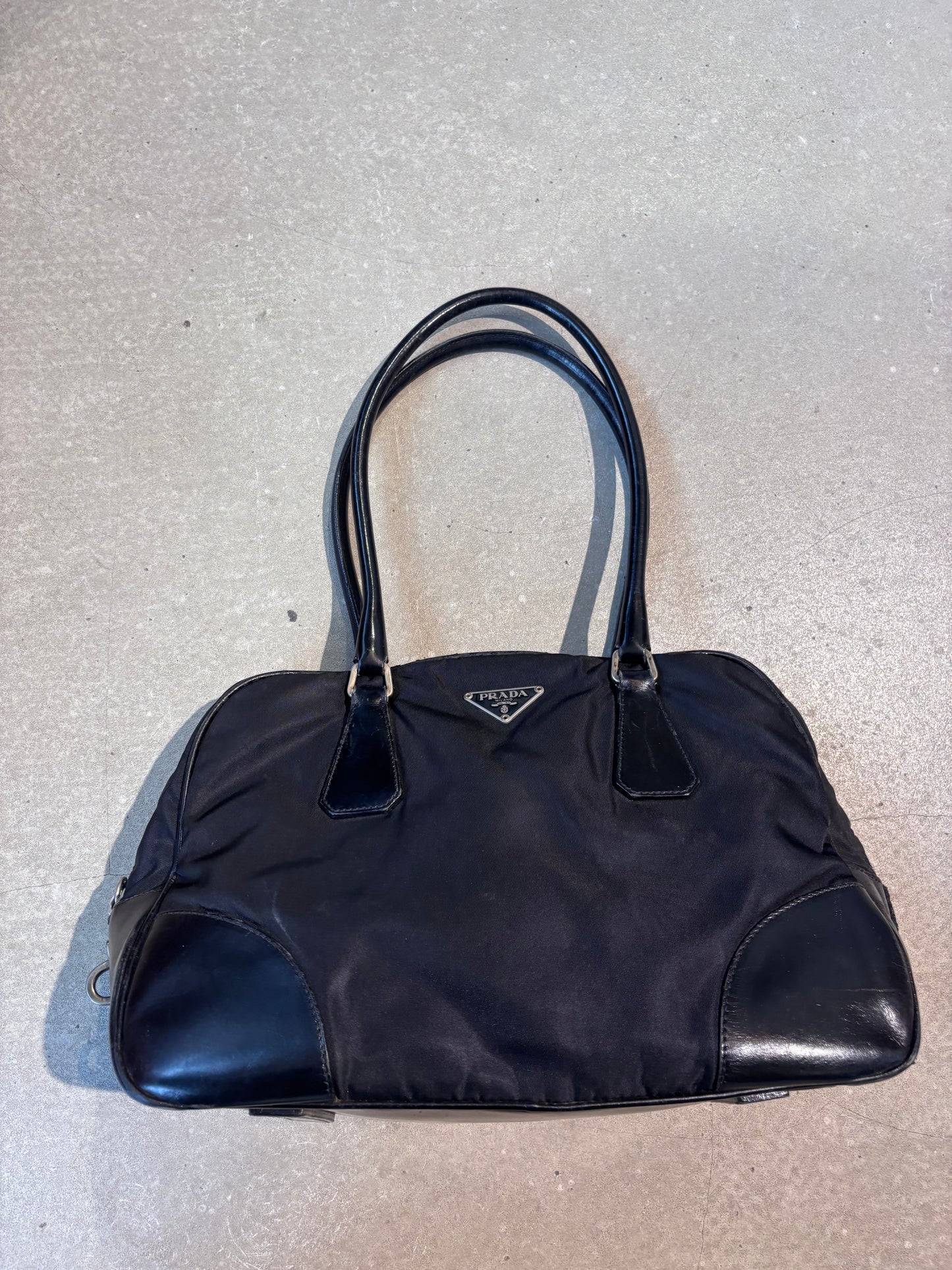 Prada Nylon Handbag Black