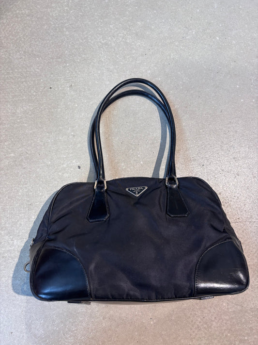 Prada Nylon Handbag Black