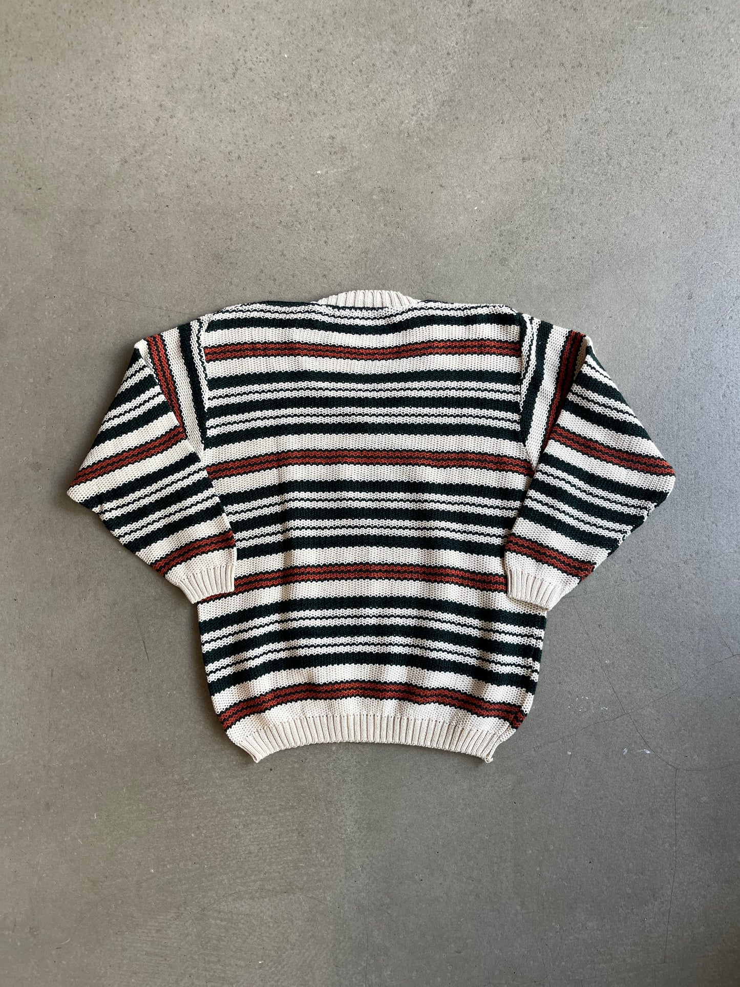 Enrico Coveri Striped Knit XL