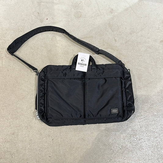 Porter Side Bag Black Strap