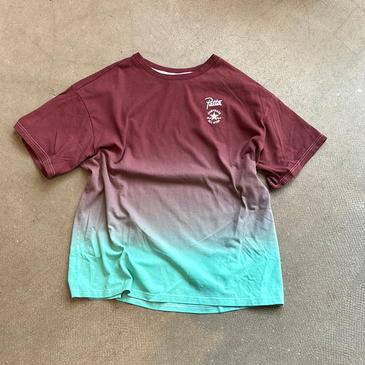 Converse x Patta Gold Standard Tee Bordeaux L