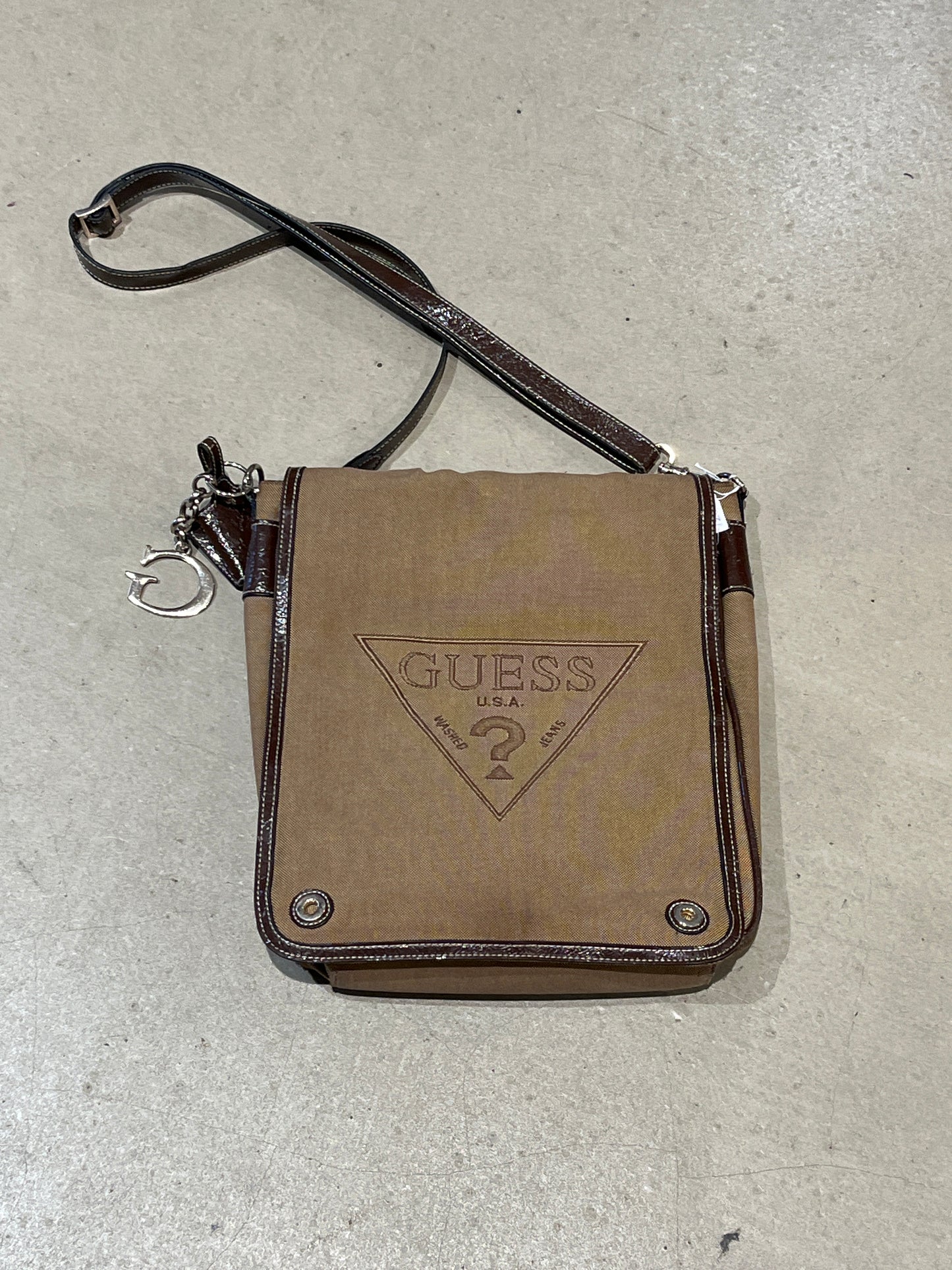 Guess Messenger Bag Brown