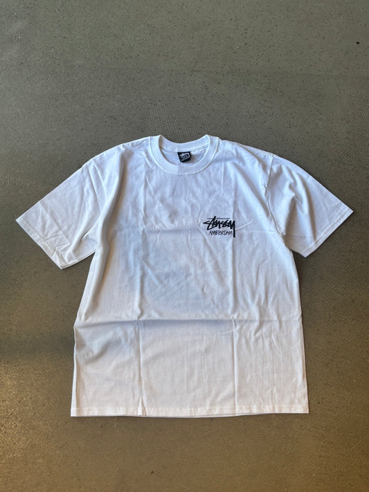 Stussy Amsterdam Classic Tee White Large