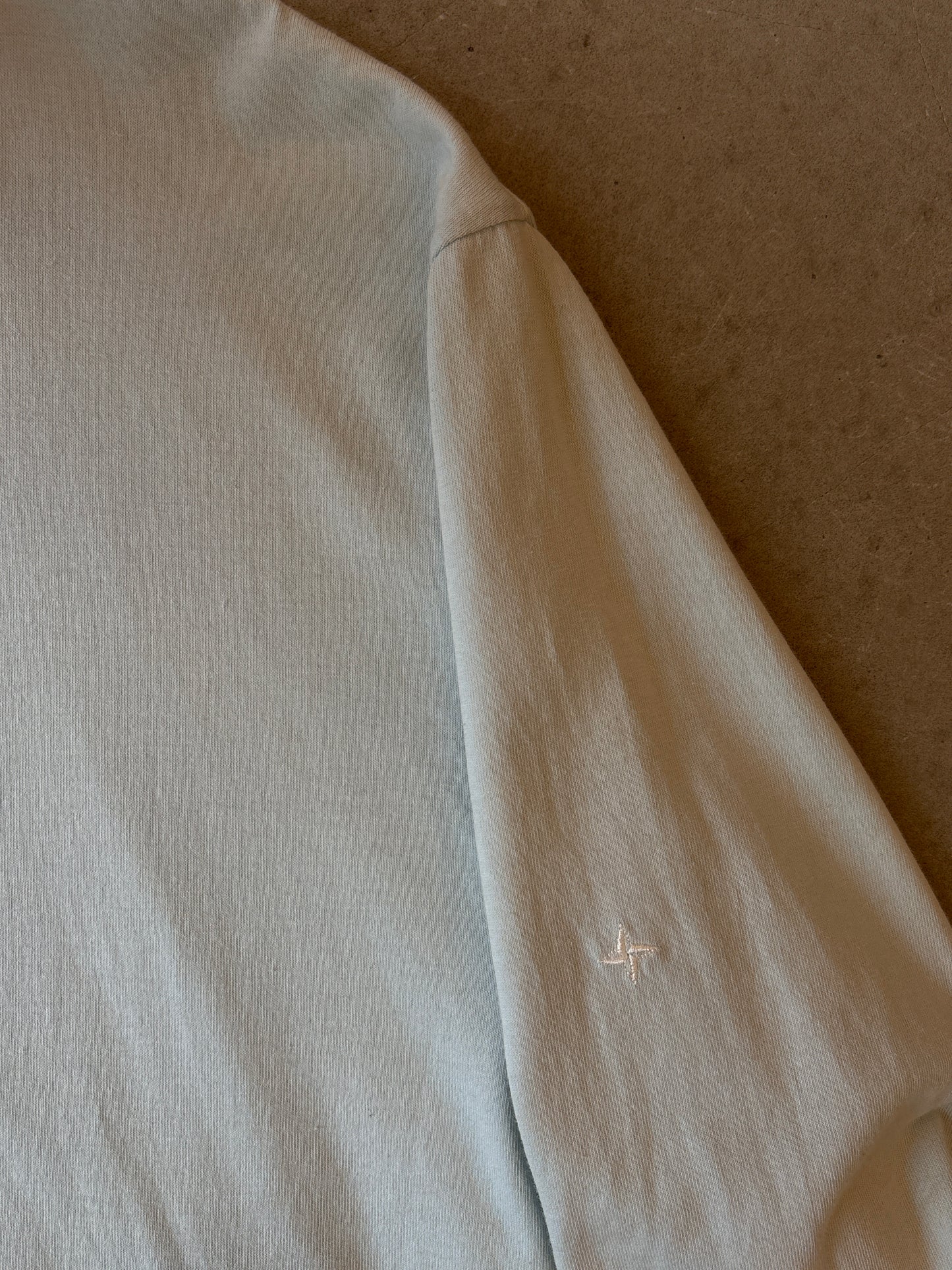 Stone Island Denims Zip-Up Hoodie Blue XXL