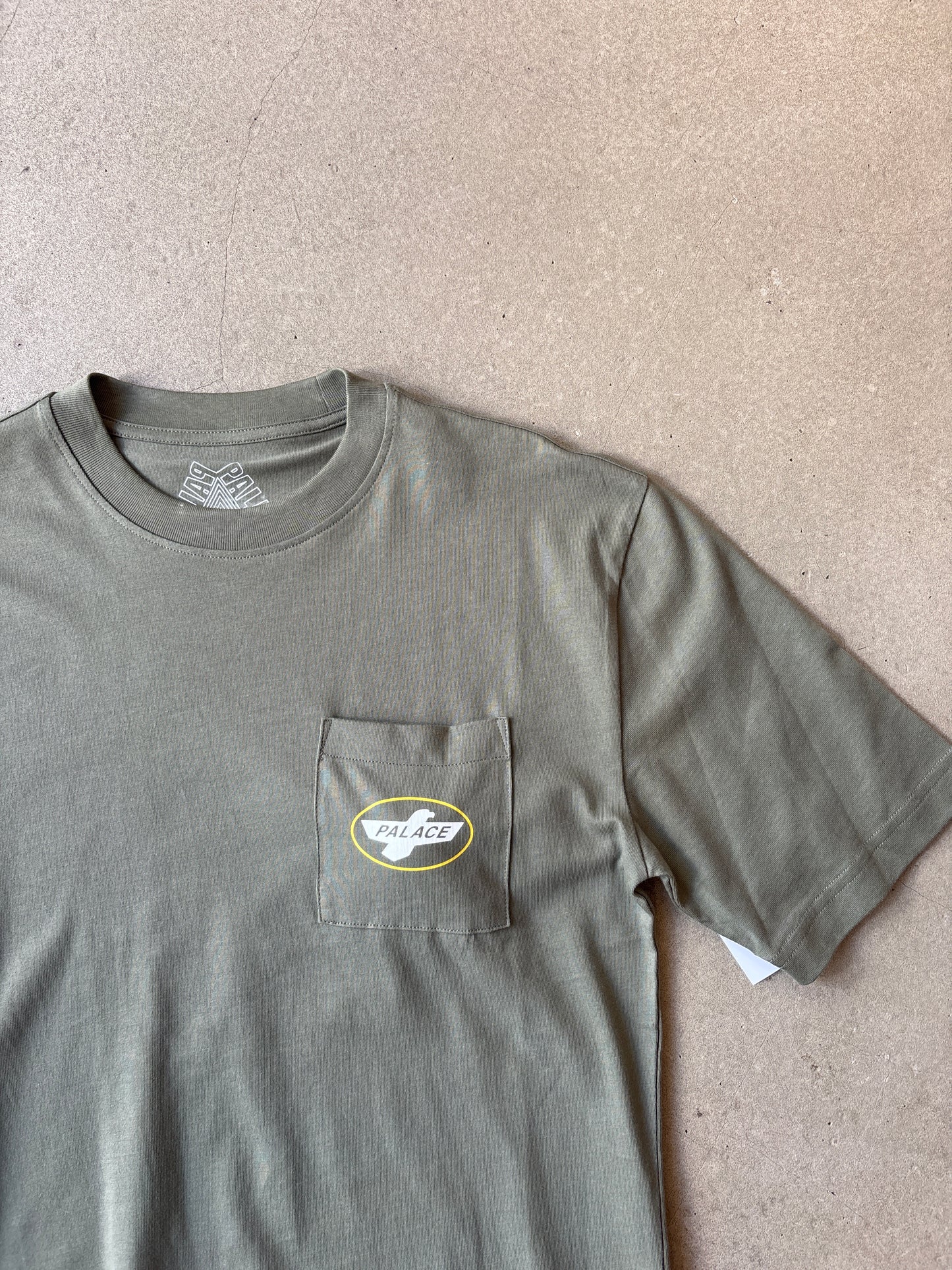 Palace Postal Pocket Tee Green S
