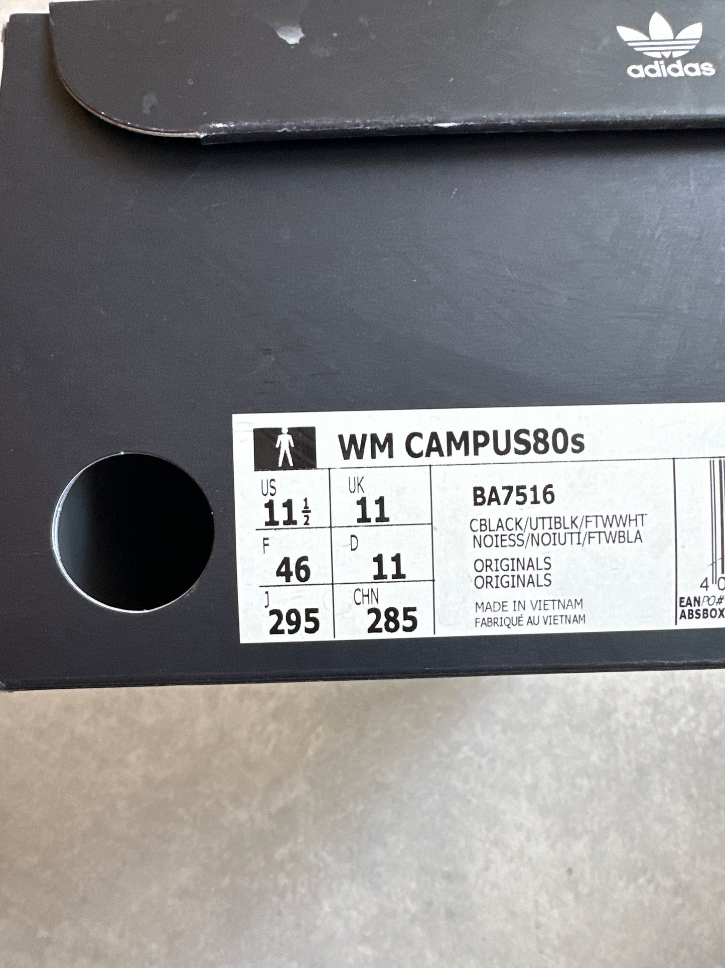 Adidas White Mountaineering Campus 80s 46