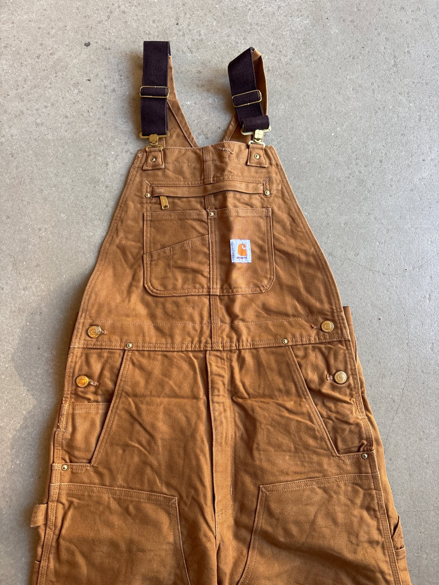 Carhartt Dungarees Brown 32x32