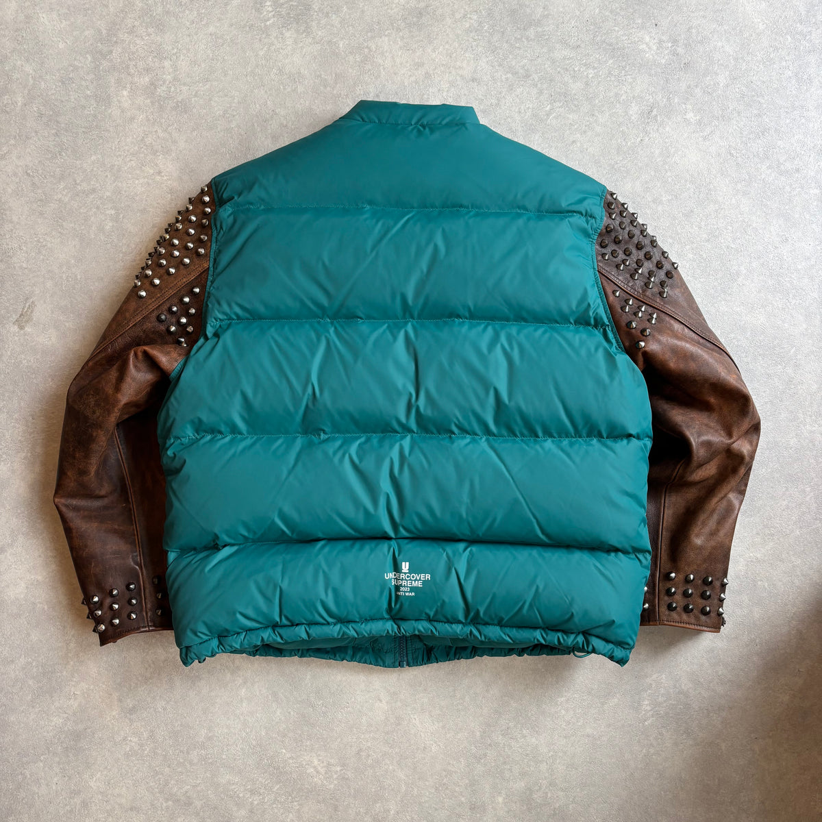 Supreme x UNDERCOVER Pufferjack Groen XL