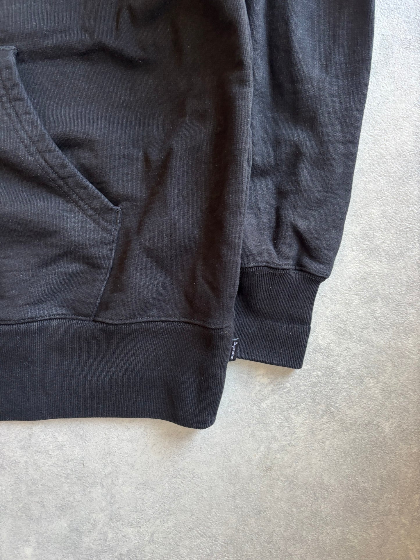 Supreme x CDG FW18 Box Logo Split Hoodie Black XL