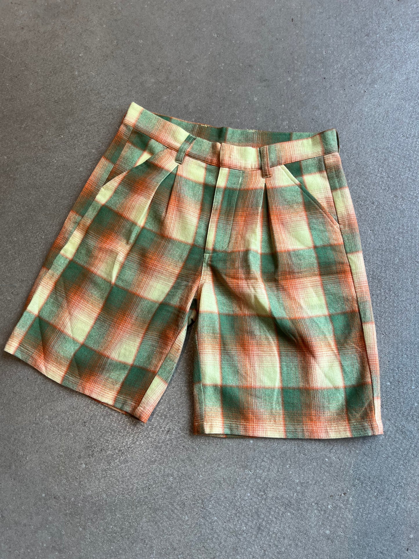 Stussy Shorts Yellow Green S