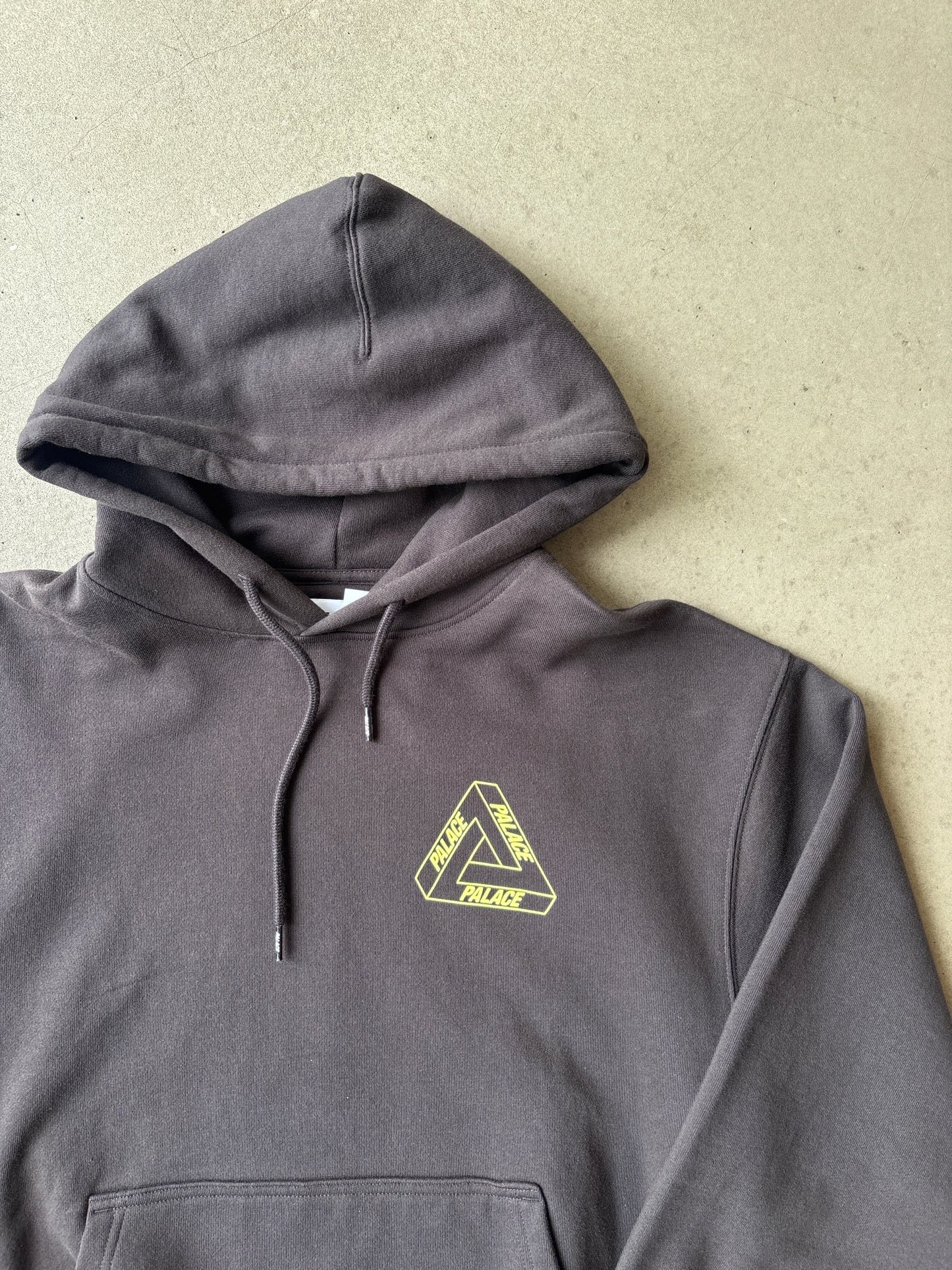 Palace Glow Tri-Ferg Hood Black