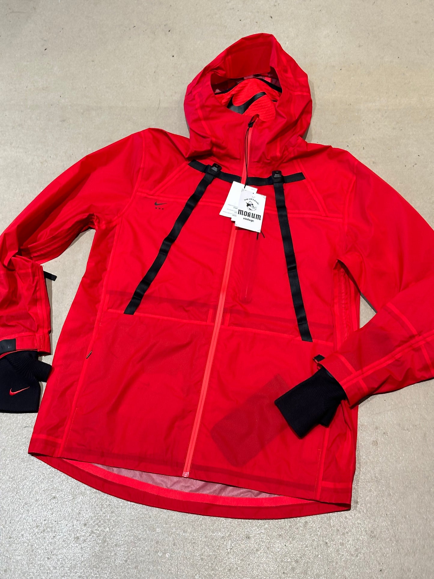 Nike x MMW 3-Layer Jacket Matthew Williams Red L