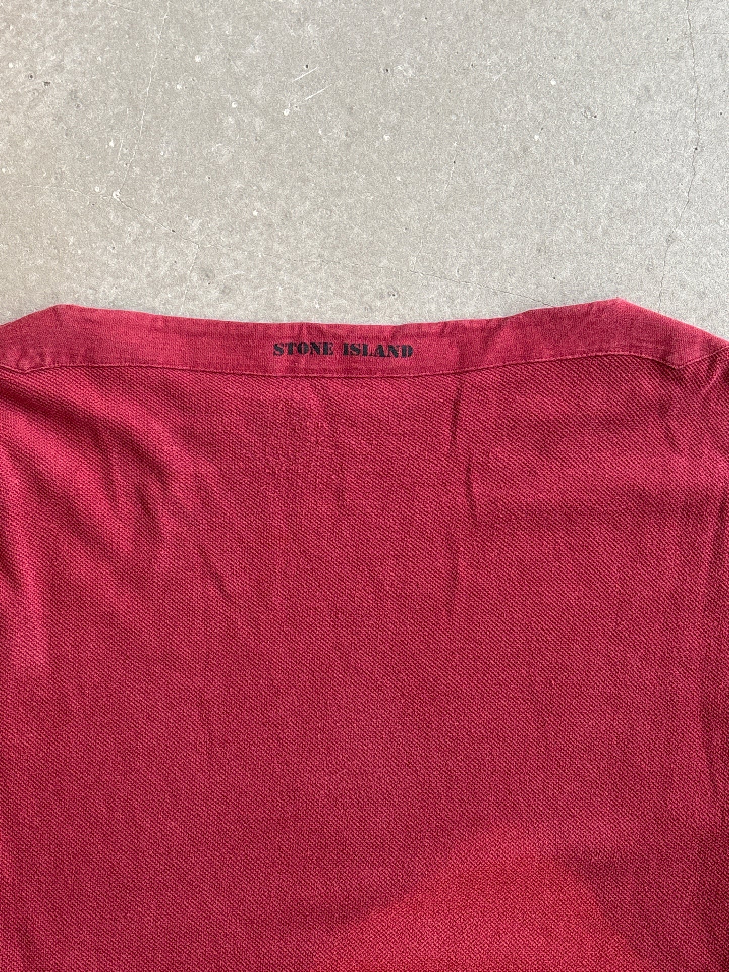 Stone Island Red Boat Neck M