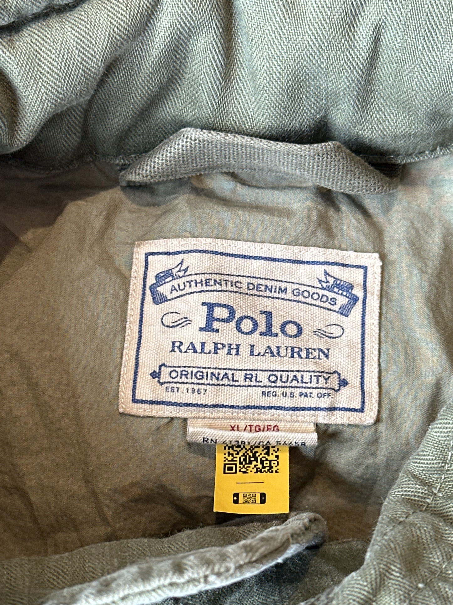 Polo Ralph Lauren Classic Field Jacket Olive XL