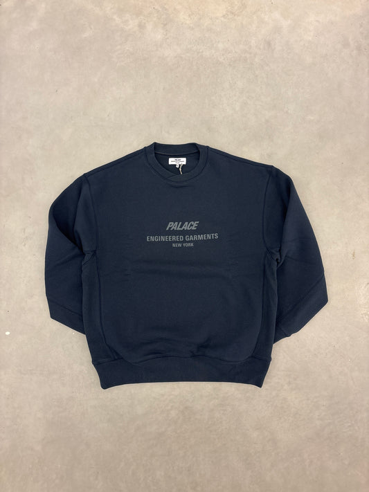 Palace Engineered Garments Crew Navy