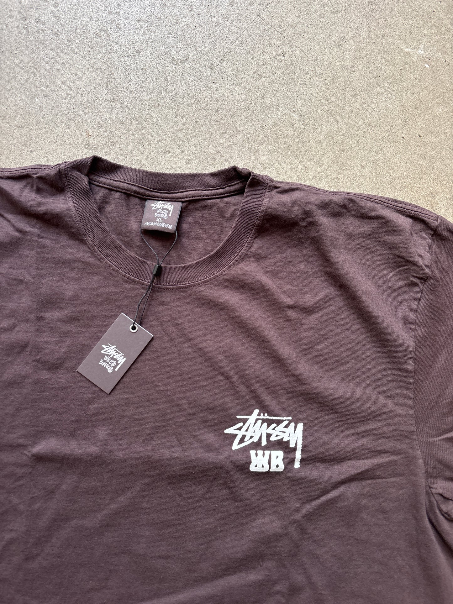 Stussy X Wales Bonner Ocean Song Tee Brown