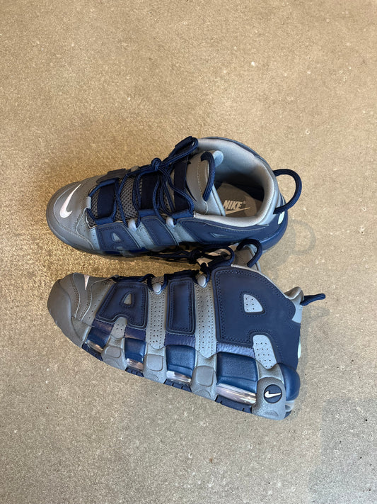 Nike Air More Uptempo Cool Grey Midnight Navy 42