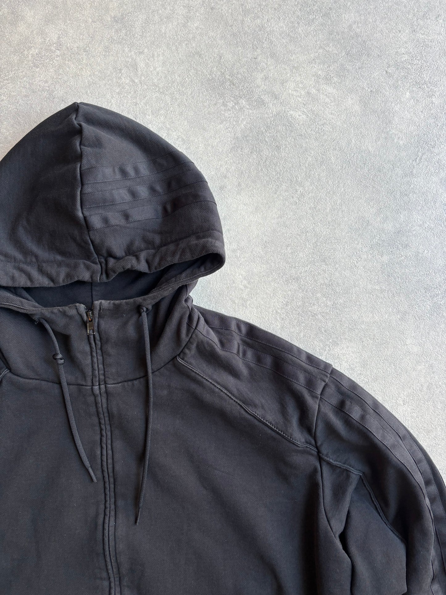 Y-3 Yohji Skull Graphic Full Zip Hoodie M